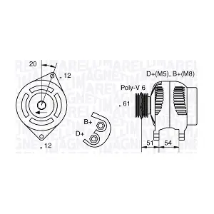 MAGNETI MARELLI 063321862010
