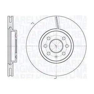 MAGNETI MARELLI 361302040156 Гальмівний диск