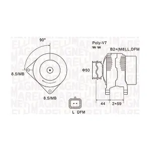 MAGNETI MARELLI 063731827010