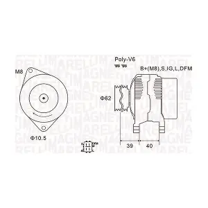 063731964010 MAGNETI MARELLI