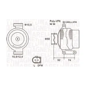 MAGNETI MARELLI 063731928010