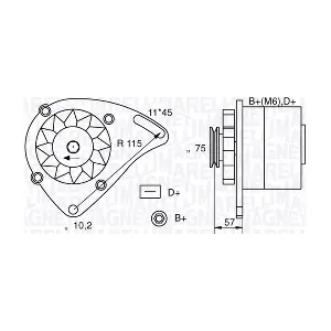 MAGNETI MARELLI 063321000010