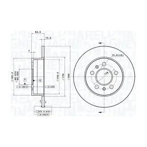 360406044301 MAGNETI MARELLI