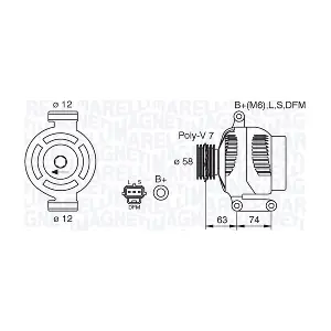 MAGNETI MARELLI 063388502010