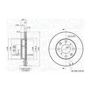 360406119500 MAGNETI MARELLI