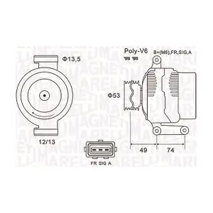 MAGNETI MARELLI 063731635010