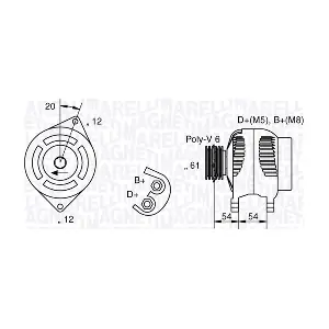 MAGNETI MARELLI 063321826010